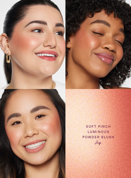 Rare Beauty Cosmeticos por Selena Gomez,blush rubor luminoso. Color #Joy