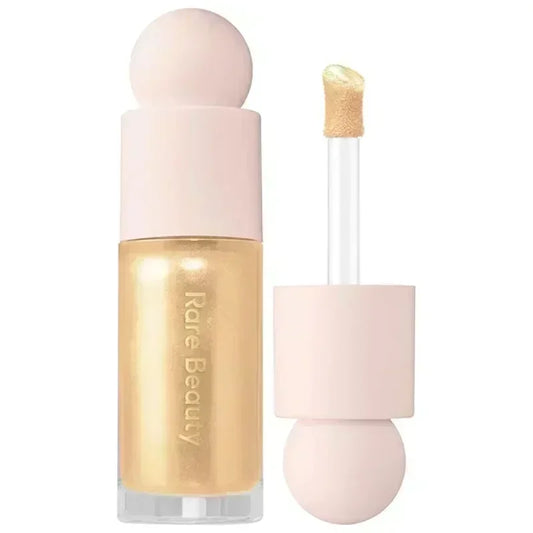 Rare Beauty Cosmeticos  por Selena Gomez, iluminador líquido. #Outshine