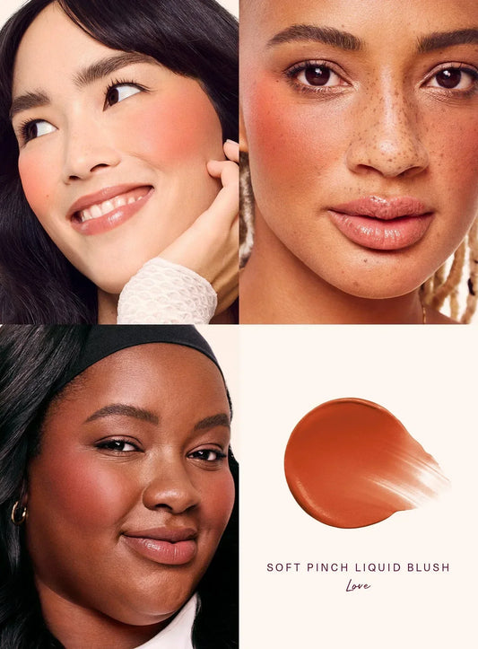Rare Beauty Cosmeticos por Selena Gomez,Rubores Líquidos Soft Pinch. Color #Love