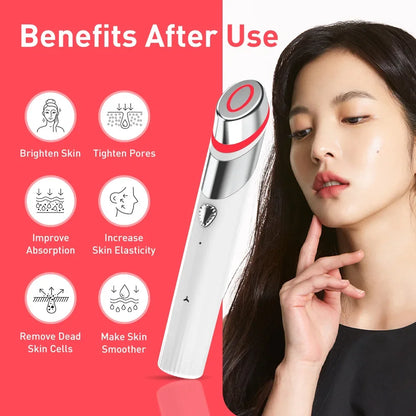 Age-R Booster H Skin Care. Rejuvenecimiento Facial con Efecto Adelgazante/Modelador/ Masajeador/Blanqueador/Hidratación/&nbsp;Tensión/Firmeza para Rostro y Cuello