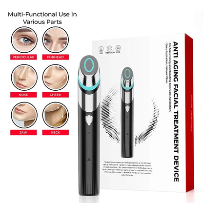 Age-R Booster H Skin Care. Rejuvenecimiento Facial con Efecto Adelgazante/Modelador/ Masajeador/Blanqueador/Hidratación/&nbsp;Tensión/Firmeza para Rostro y Cuello