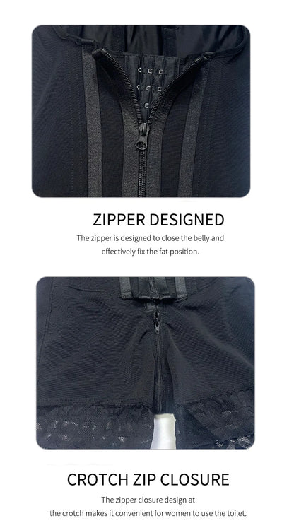 Faja modeladora de alta compresión, control de abdomen y postura, 9 huesos de memoria, levanta glúteos. Color Cinnamon. Talla M