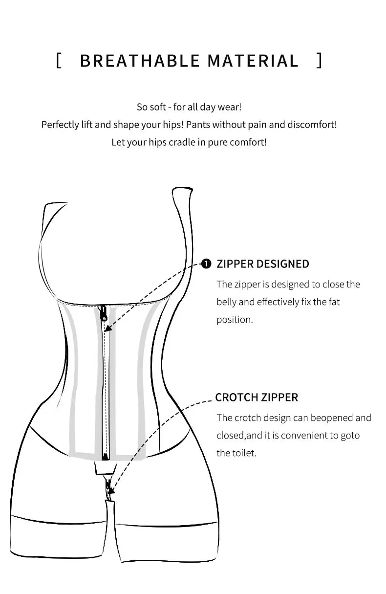 Faja modeladora de alta compresión, control de abdomen y postura, 9 huesos de memoria, levanta glúteos. Color Cinnamon. Talla M