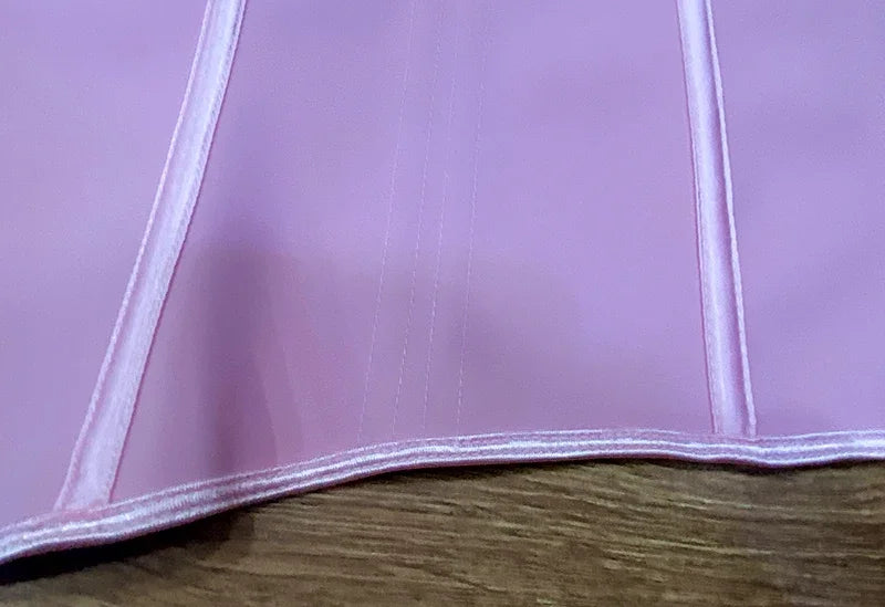 Faja modeladora , corset reductor de cintura para mujer,15 huesos de acero en espiral, soporte Lumbar, con control de abdomen, cremallera y ganchos, doble compresión.