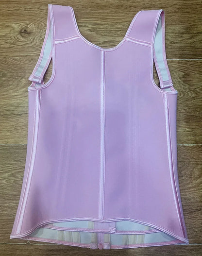Faja modeladora , corset reductor de cintura para mujer,15 huesos de acero en espiral, soporte Lumbar, con control de abdomen, cremallera y ganchos, doble compresión.